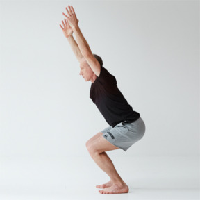 stoel Utkatasana