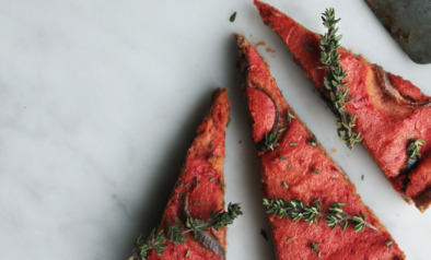 plantaardige bietenquiche