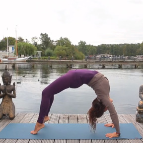 Yogeswari - Backbands Jivamukti Style