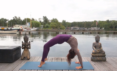 Yogeswari - Backbands Jivamukti Style