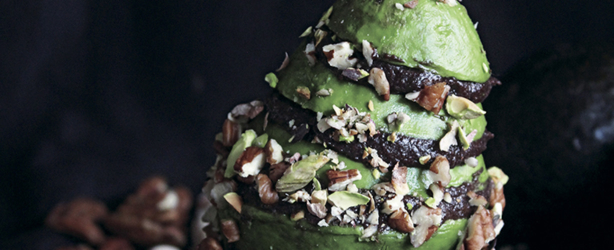 feestelijk kerstdessert