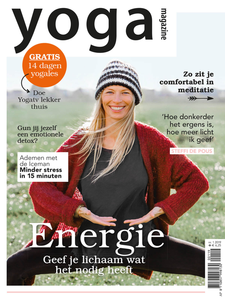 yoga magazine cover 1-2019