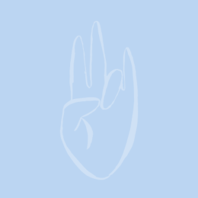 Blog quote – lichtblauw – Hand mudra