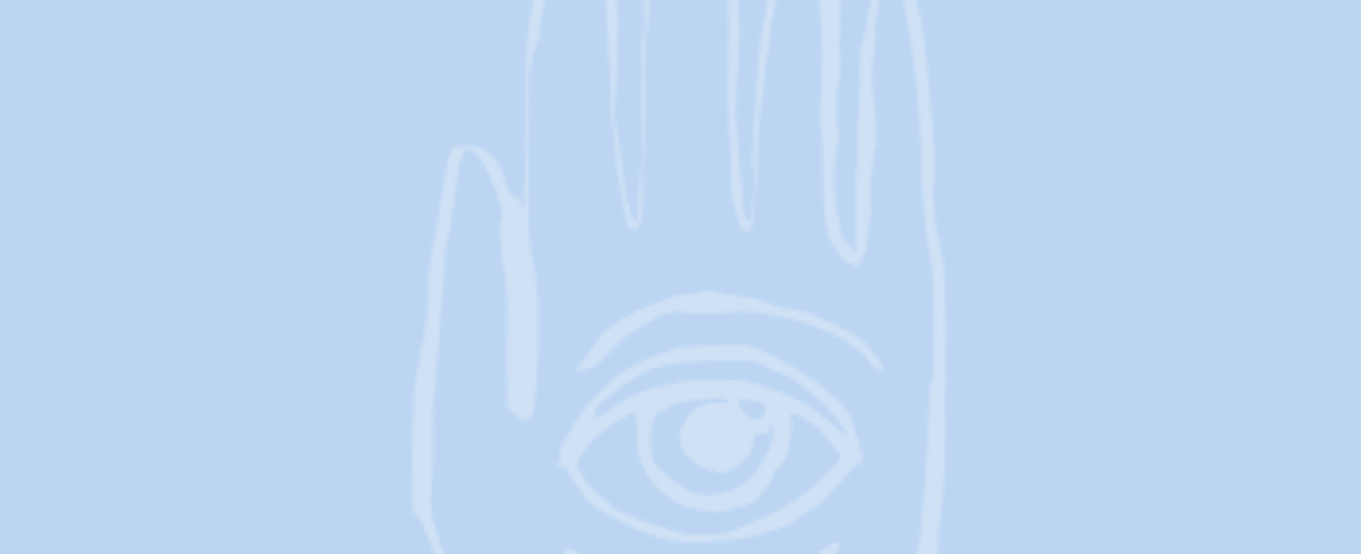 Blog quote – lichtblauw – Hand oog