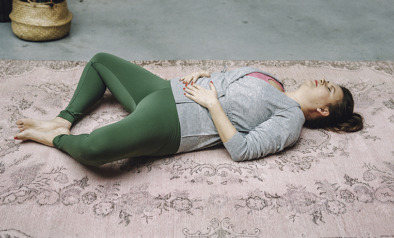 Bekkenbodem ontspannen yoga