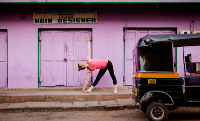 Het verhaal achter trikonasana