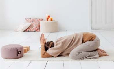 Kindhouding met Anjali Mudra Irene Sportel