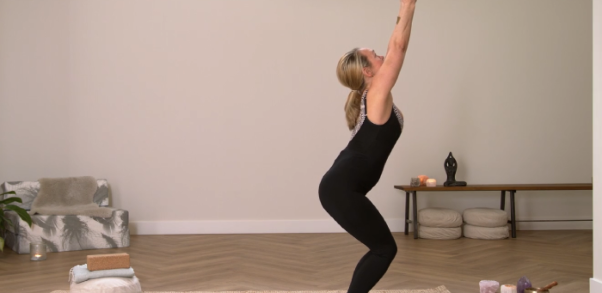 Voed de krijger in jou vinyasa