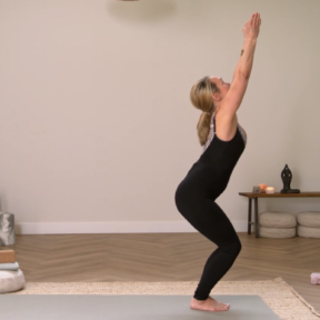 Voed de krijger in jou vinyasa