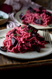 Bietenpasta recept Zonderzooi