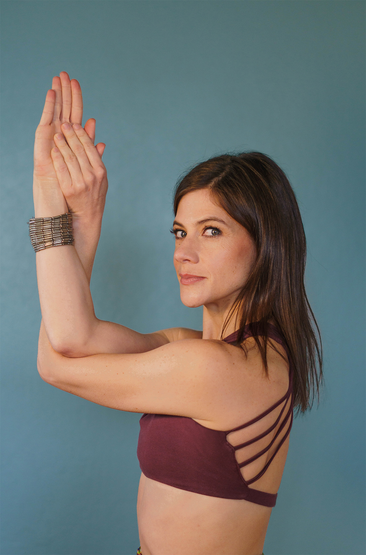 De Amerikaanse Laura Burkhart: 'Yoga leerde me afstand nemen van pijn'