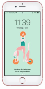 yoga achtergrond voor telefoon mindful mobiel