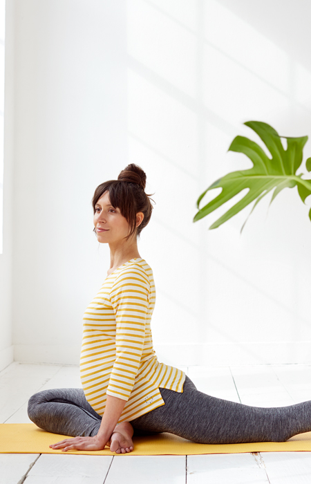 Bekkenbodem ontspannen yoga