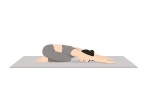 balasana kindhouding