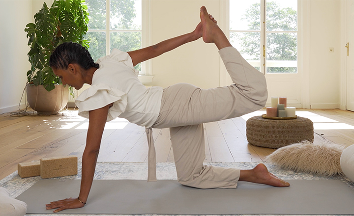 Stress relief yoga voor je psoas