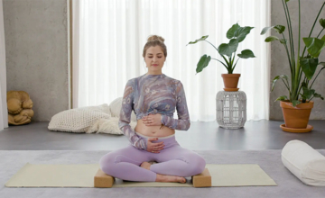 Zwangerschapsyoga: een goede houding
