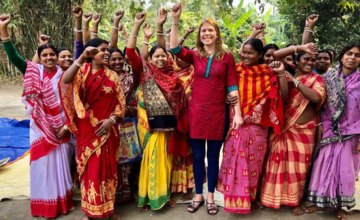 Drie vragen aan Anouk Prop: ambassadeur van Yoga Gives Back