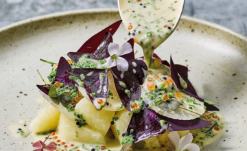 Seizoensrecept voor oktober van restaurant De Kas