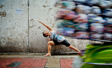 Het verhaal achter de houding Parsvakonasana