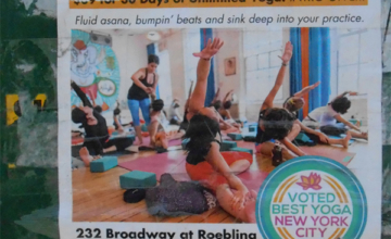 Naar New York? Hier doe je yoga