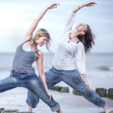 India, Bali, Ibiza? Dagmar ging op yogaweekend in Zeeland