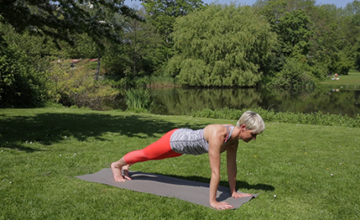 Yogaoefeningen om af te vallen