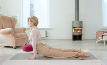 Stretch je bindweefsel met Yin yoga