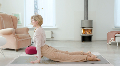 Stretch je bindweefsel met Yin yoga