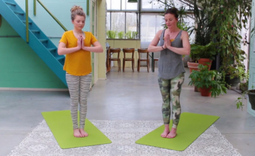 Tieneryoga voor ontspanning