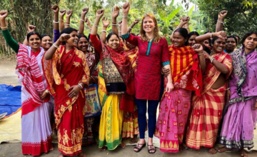 Drie vragen aan Anouk Prop: ambassadeur van Yoga Gives Back