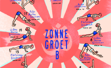 Zomercadeau: Zonnegroet B poster