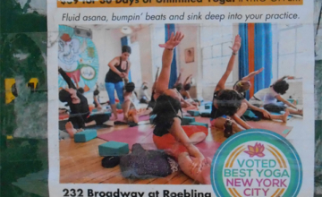 Naar New York? Hier doe je yoga