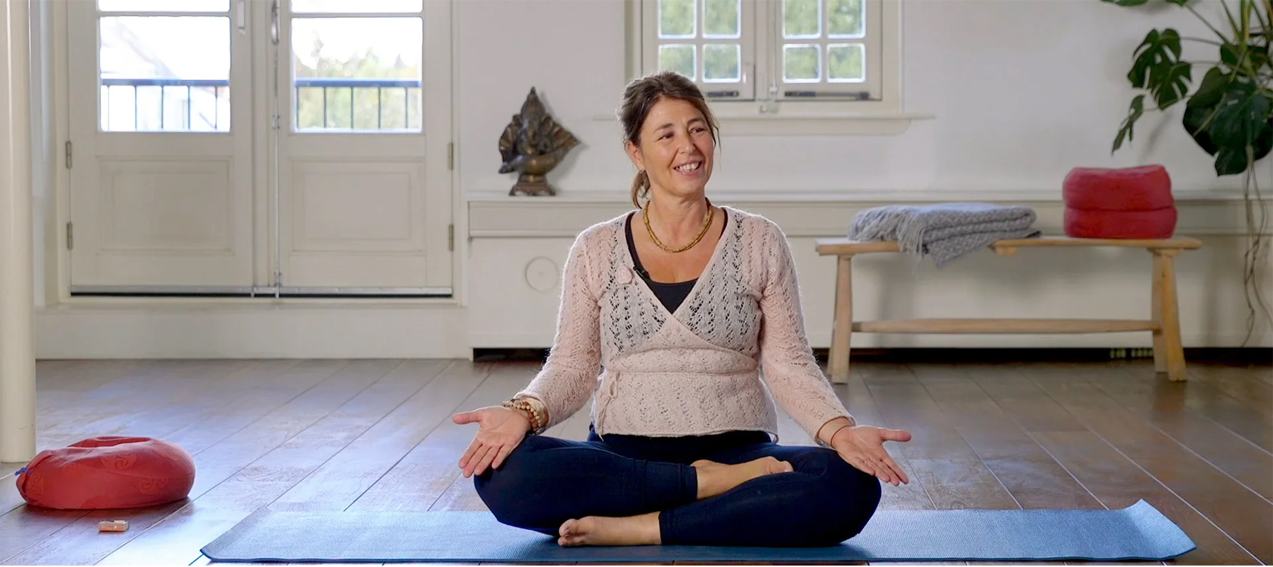 Dru yoga en meditatielessen van Vera Gubbels op Yogatv ⋆ Yoga Online