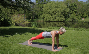 Yogaoefeningen om af te vallen