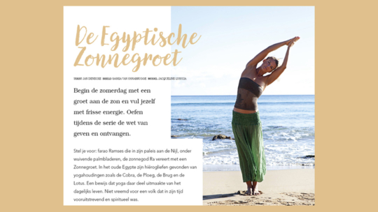 De Egyptische Zonnegroet