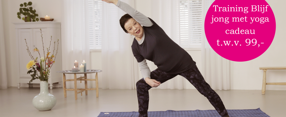 Jong met yoga cadeau